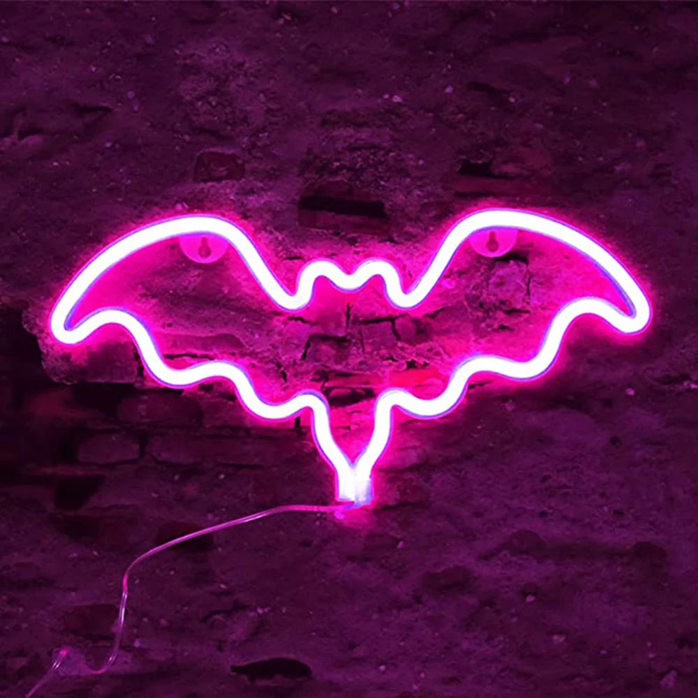 LED Neon Wall Sign — Heart, Gaming, Bar & Bedroom Decor