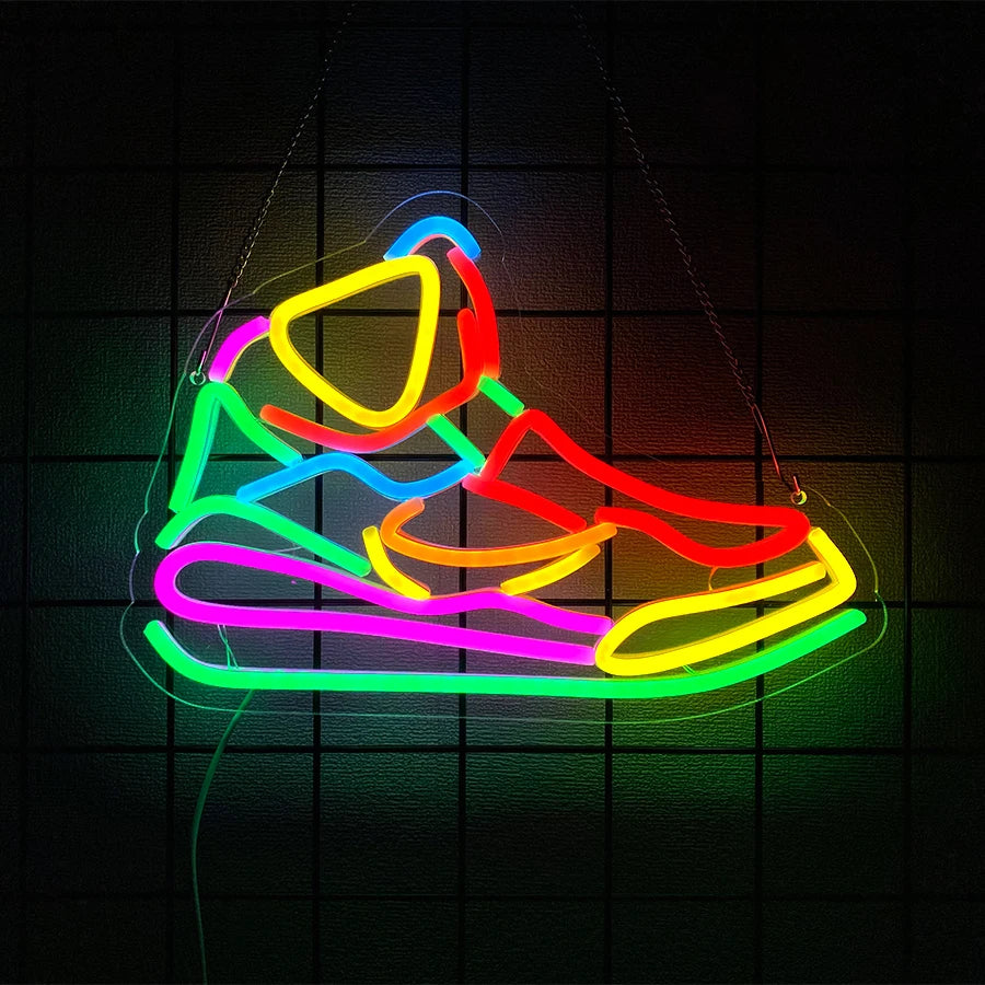 High Heels Neon Sign For Wall Decor,Light Up Sign For Bedroom,Living Room,Makeup Room, Game Room,Valentine'S Day Party Decor