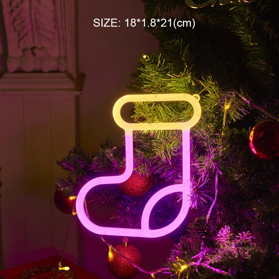 Double-Sided LED Neon Letter Light — Proposal & Room Decor Sign