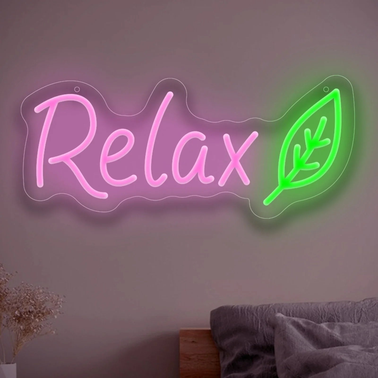 Evil Bunny Neon Sign USB Dimmable LED Neon Light Sign for Drink Bar Man Cave Bedroom Hotel Shop Garage GameRoom Party Wall Decor