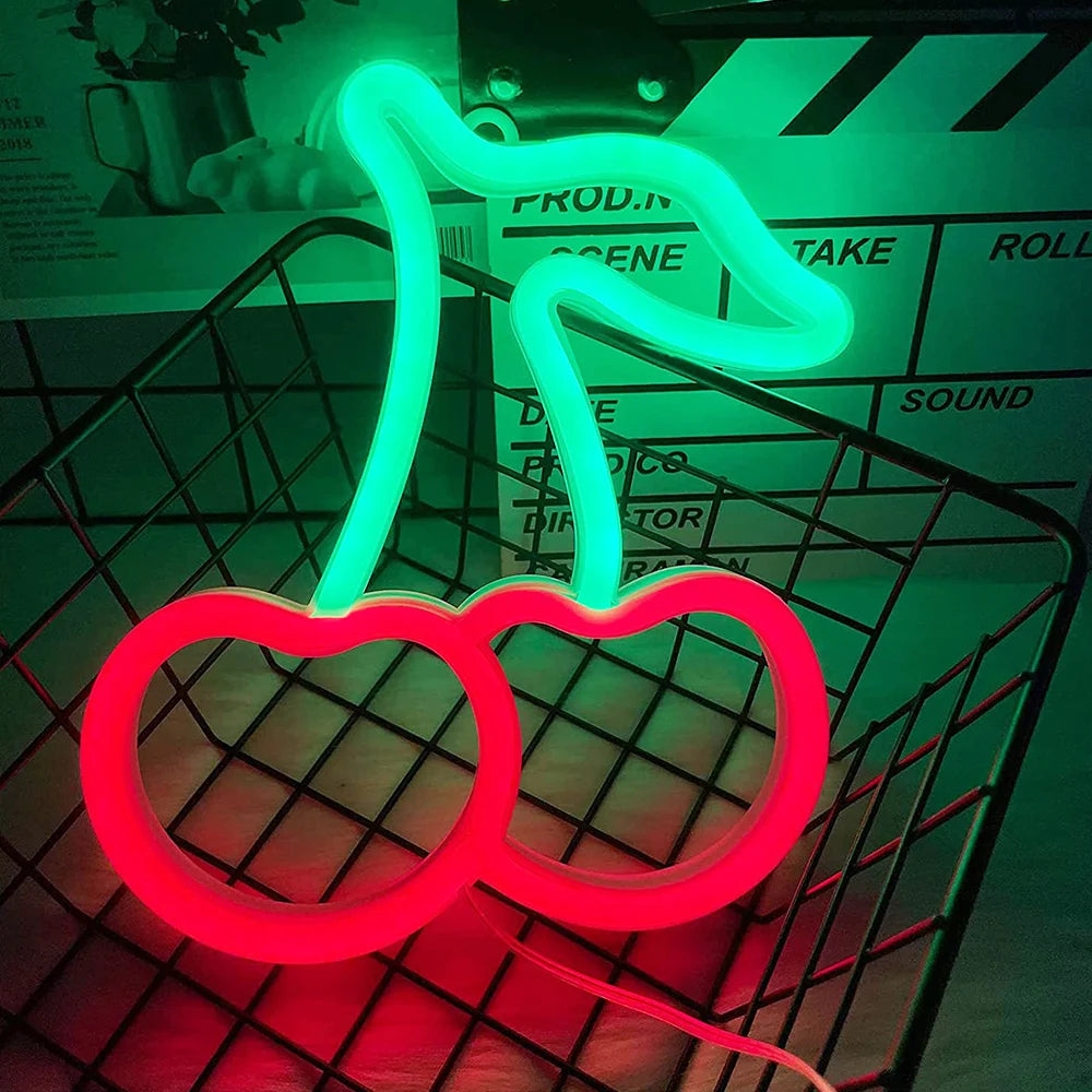 LED Neon Wall Sign — Heart, Gaming, Bar & Bedroom Decor