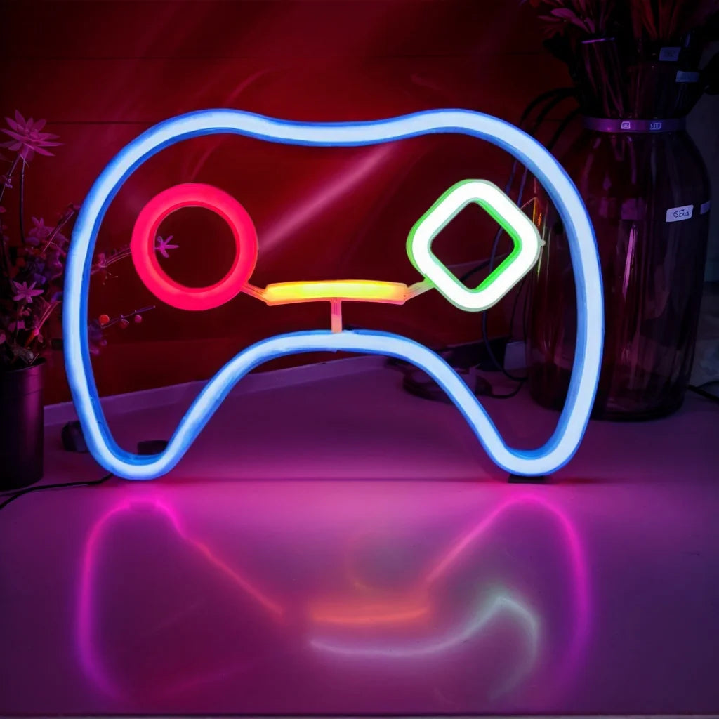 Cool Neon Light — USB & Battery Powered Gaming Room Decor