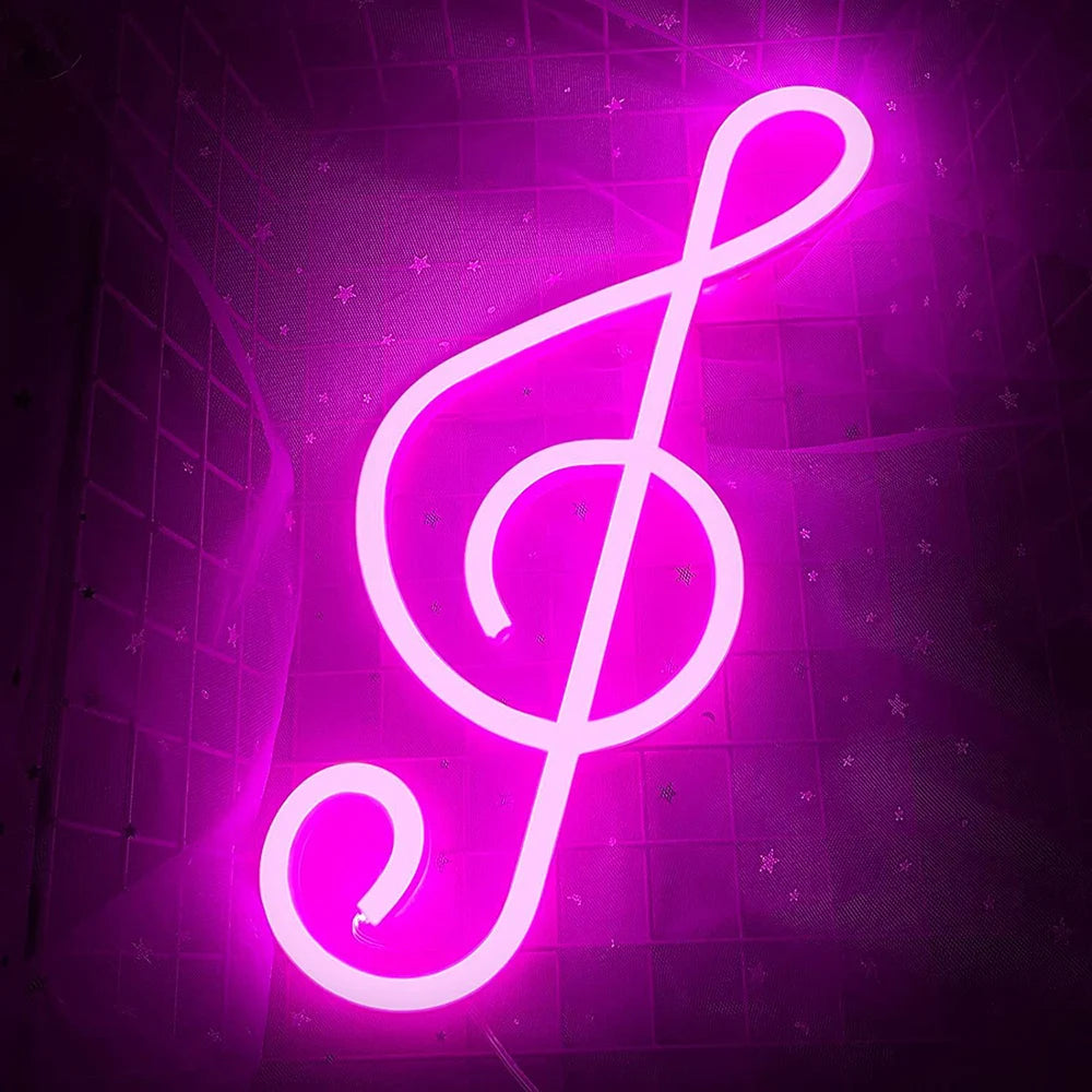 LED Neon Wall Sign — Heart, Gaming, Bar & Bedroom Decor