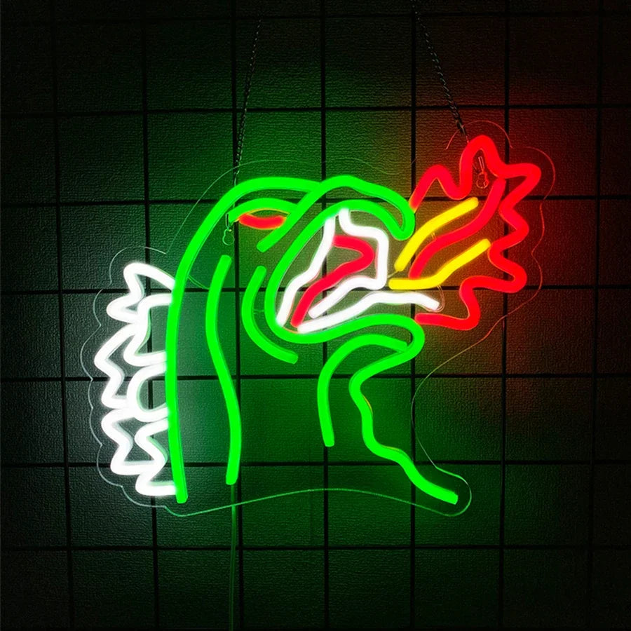 Ghost Candy Bar Neon Sign Spanish for Wall Decor for Room Full Marriages Bedroom Light Name LED Busters Dinosaur Party Cave Man