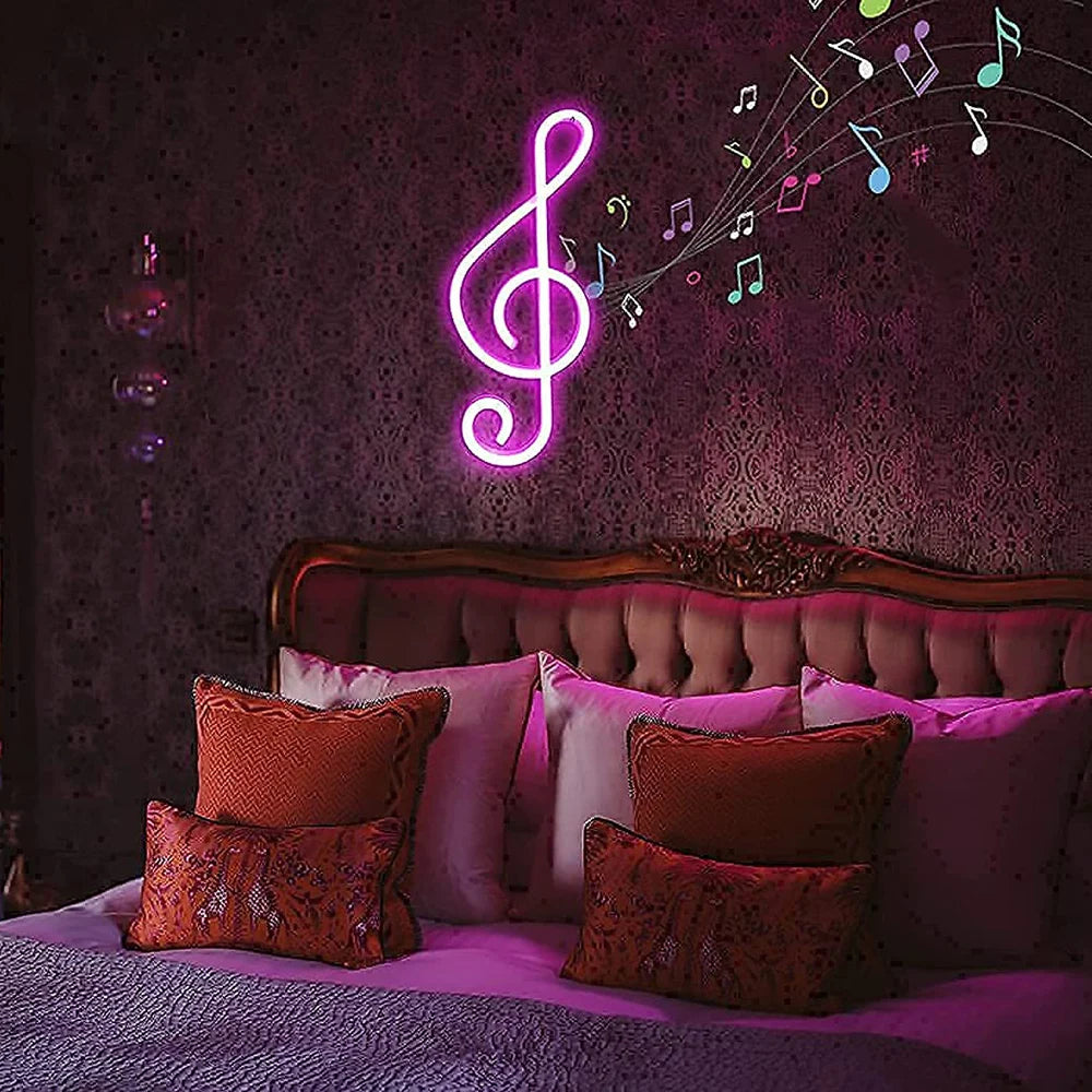 LED Neon Wall Sign — Heart, Gaming, Bar & Bedroom Decor