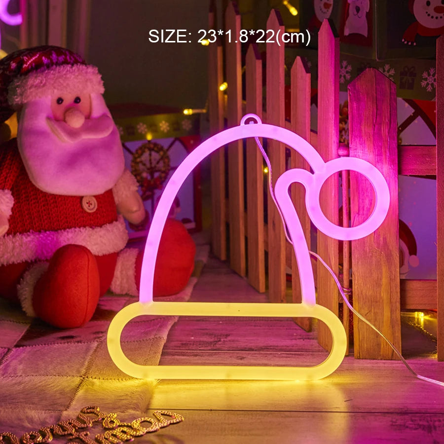 Double-Sided LED Neon Letter Light — Proposal & Room Decor Sign
