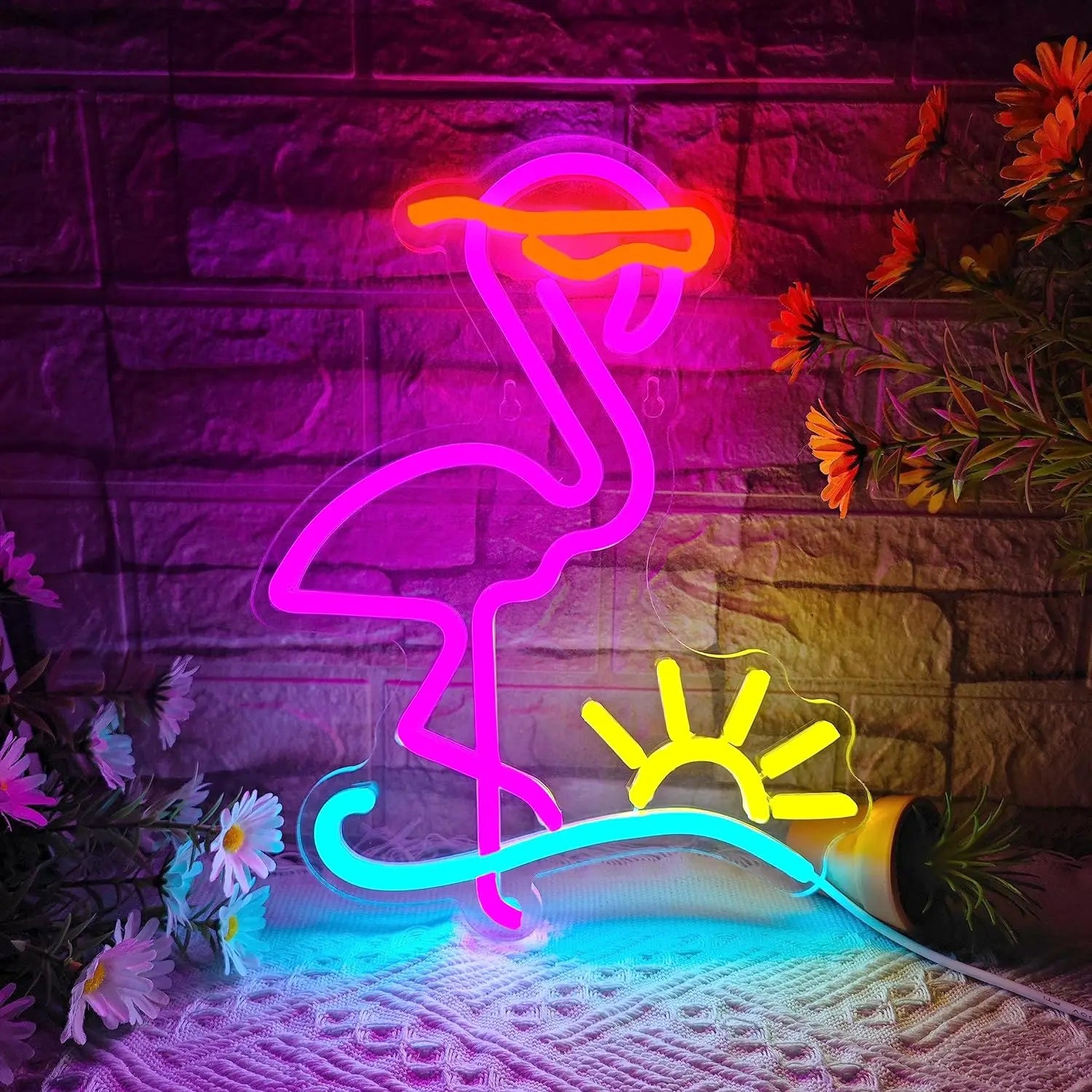 LED Neon Wall Sign — Heart, Gaming, Bar & Bedroom Decor