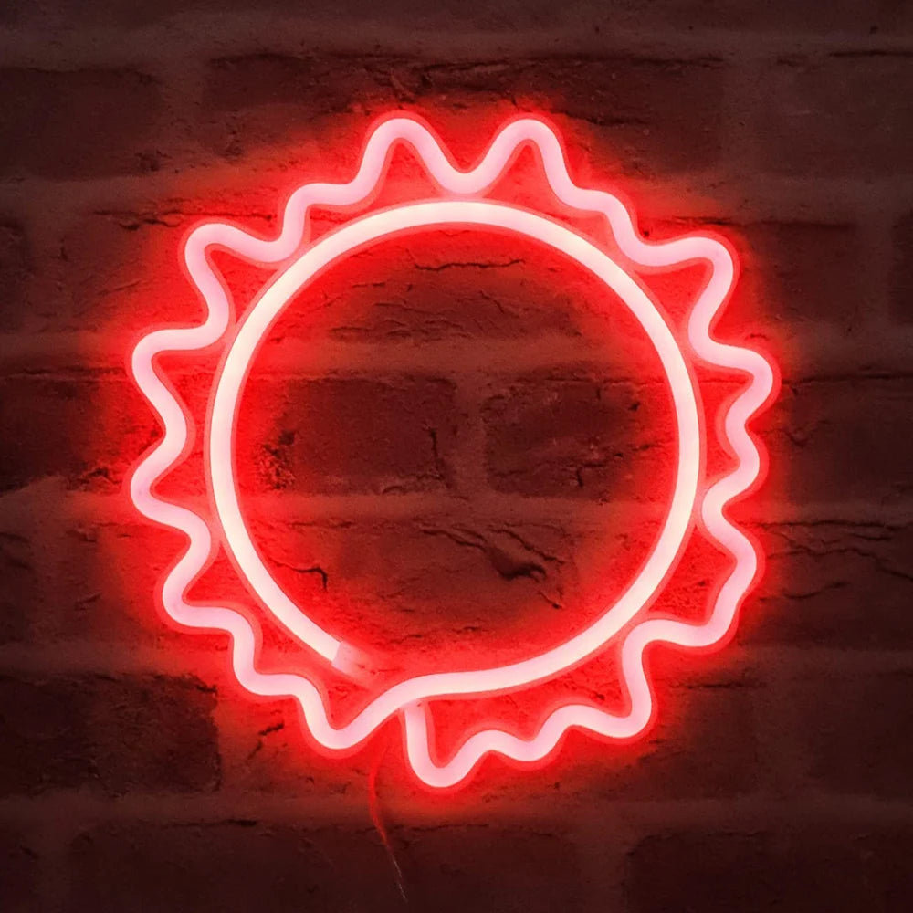 LED Neon Wall Sign — Heart, Gaming, Bar & Bedroom Decor