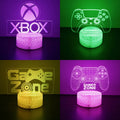 NEON GAMER 3D LED RGB Night Light — Gaming Room Lamp